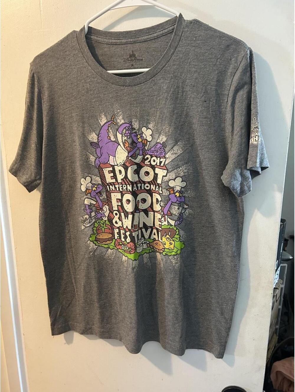 Official Disney Epcot International Food & Wine Festival 2017 cotton t-shirt